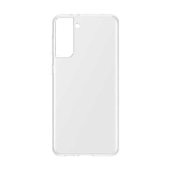 Capa de Silicone Macio para Samsung Galaxy S21 Plus Branco